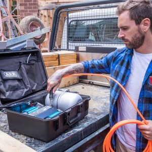 COMPRESOR DE AIRE TWIN PORTATIL